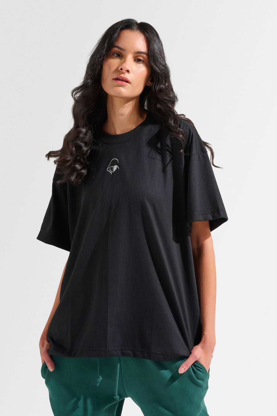 Adapt Oversized Tee - Black