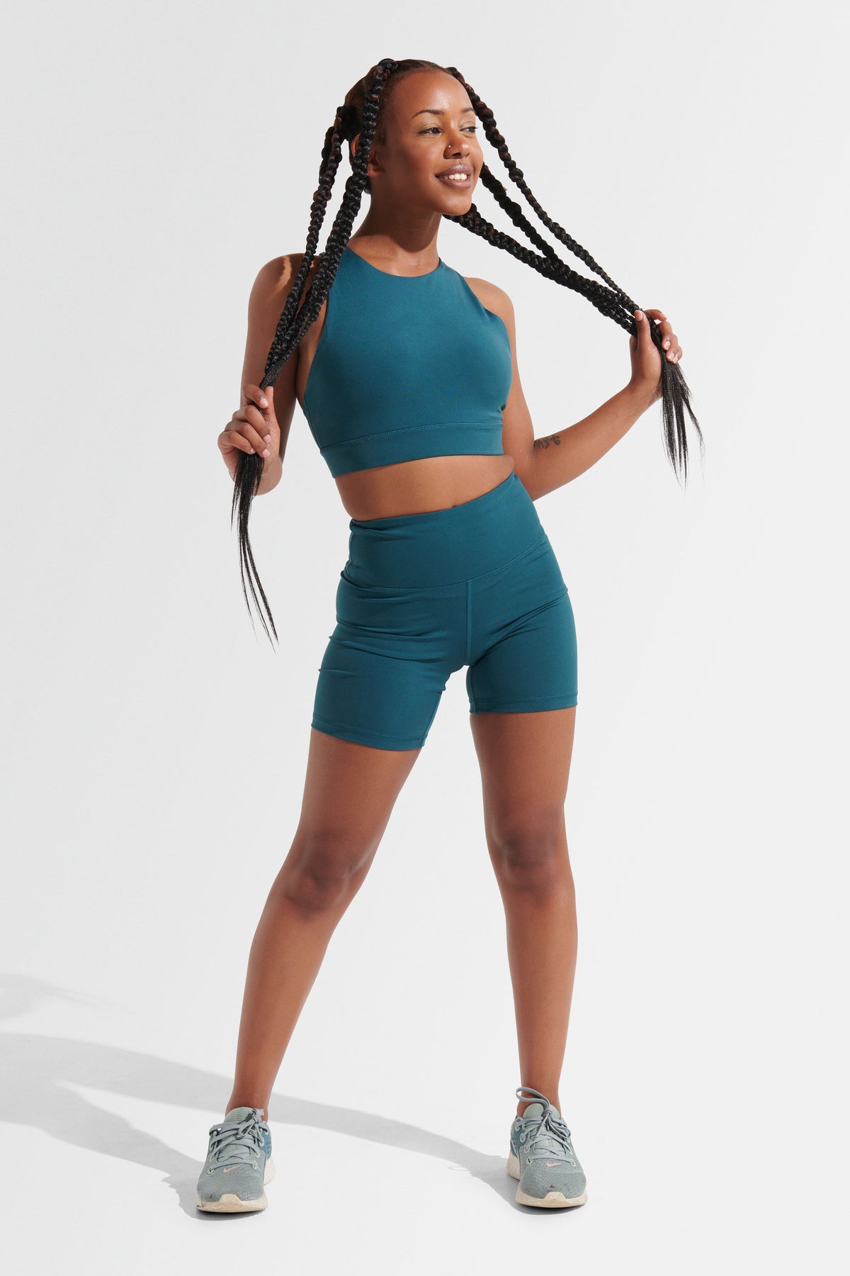 All For It Shorts - Teal