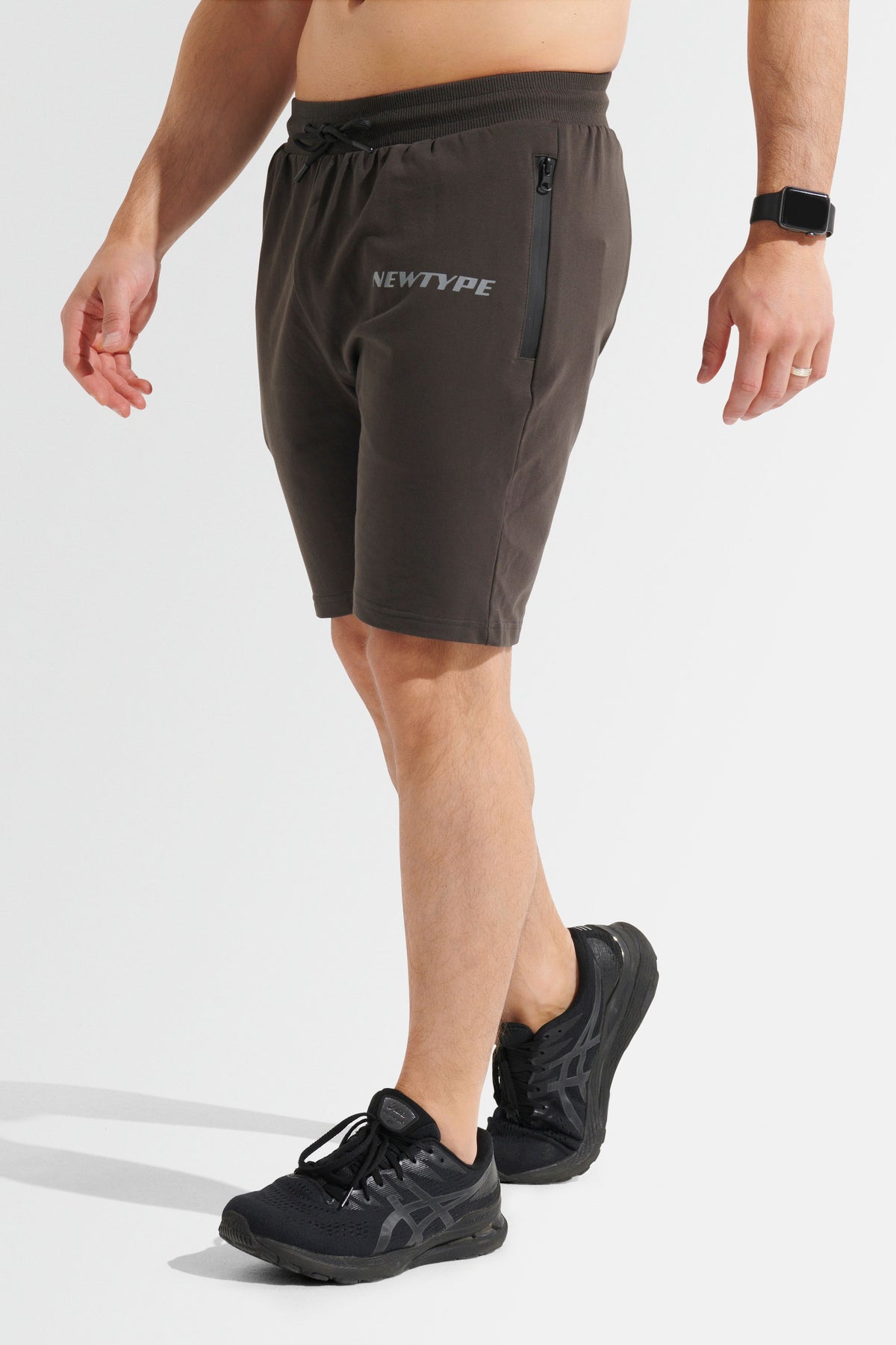 Intrepid Athlete Inside Track Short - Charcoal